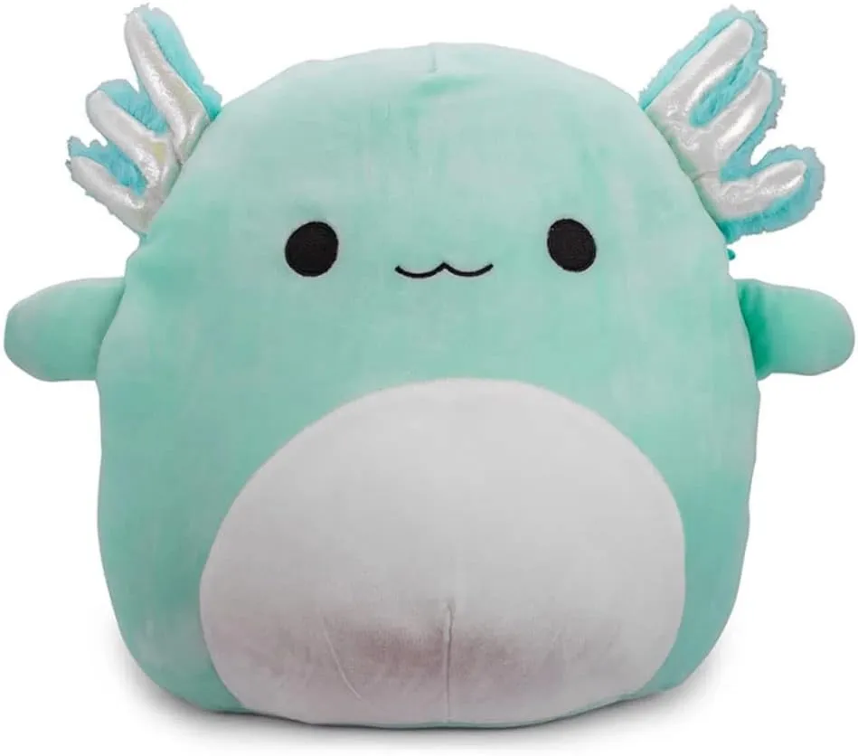 Plush Sea Life Squad Squishy Soft Plush Toy Animals (Anastasia overwhelm broadside Axolotl, 5 Inch) Squishmallow Official Kellytoy 
