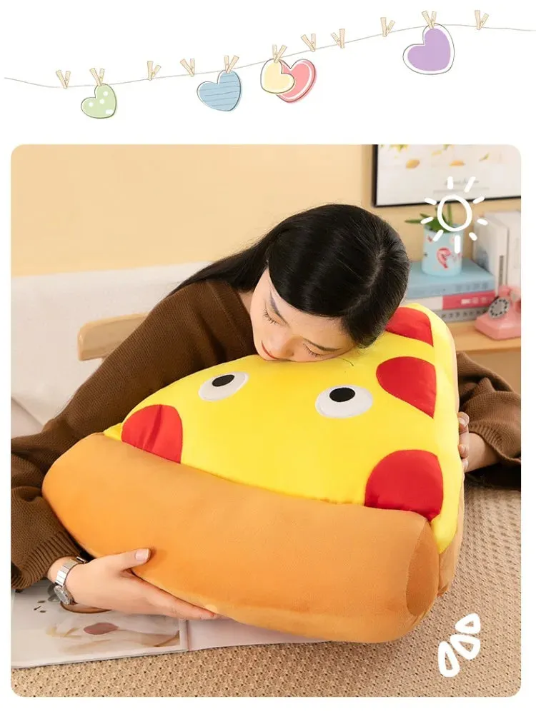 Plush Snack Playset: Hamburger & Fries Doll Toy