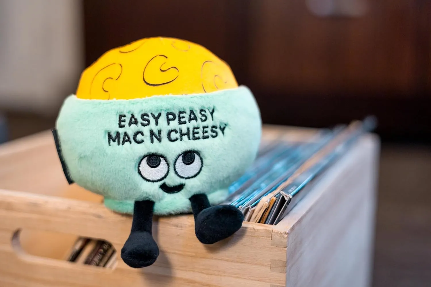 Plush, tar arduous enormous stave Funny Food Plushie Gift for Kids Mac & Cheese Plushie - Easy Peasy Mac N Cheesy Cute Mac & Cheese 