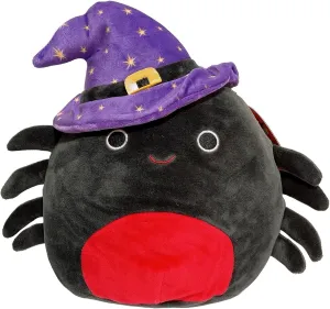 Plush Toy Animals upland (Bella Spider (Witch Hat), 8 Inch) Squishmallow Official Kellytoy Halloween Squishy Soft 