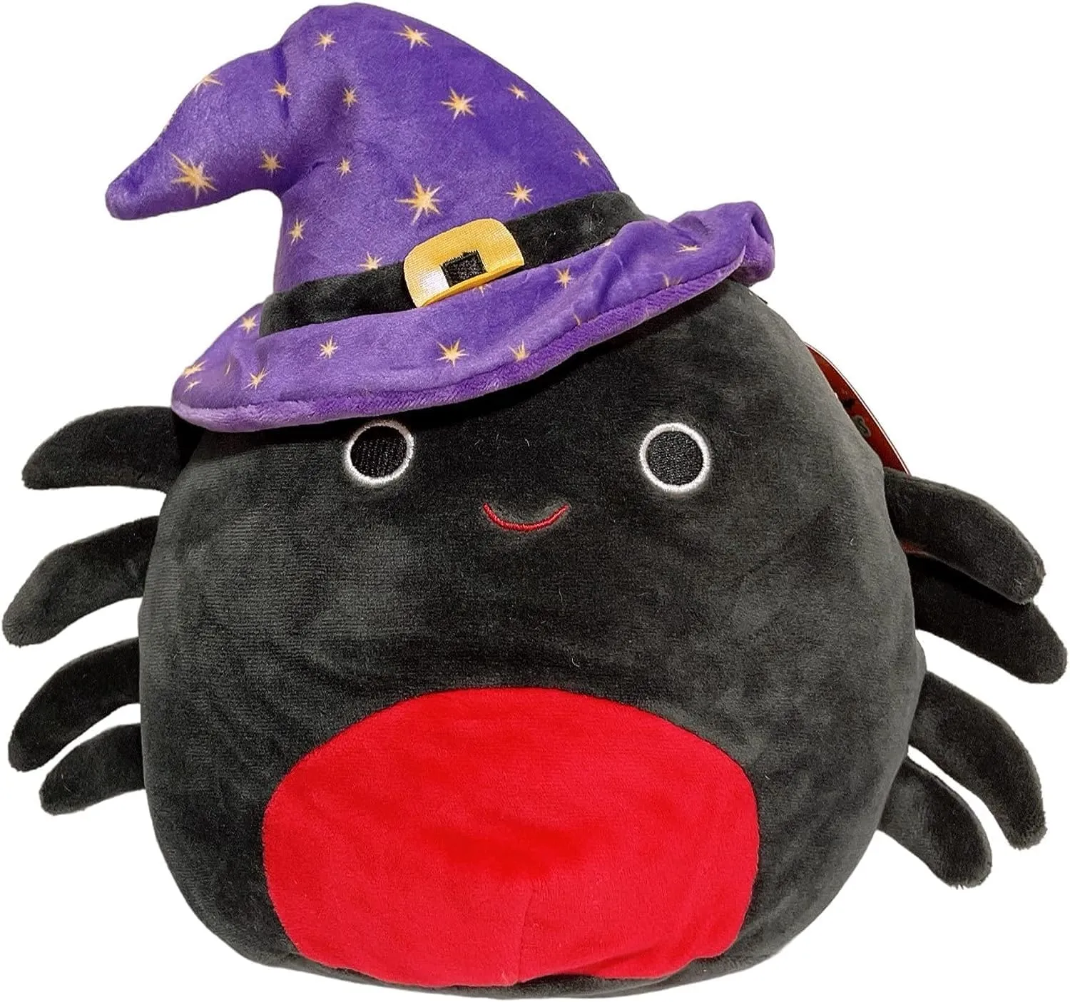 Plush Toy Animals upland (Bella Spider (Witch Hat), 8 Inch) Squishmallow Official Kellytoy Halloween Squishy Soft 