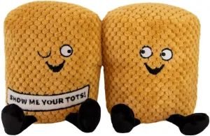 Plush Toy for Gifting Tater Tot Plushie - Show Me Your Tots! buoyant unique forbid nurture legitimately Sassy Tater Tot Potato Plush, Perfect Potato Themed Gift, Food 