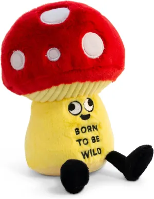 Plushie Gift for Kids Mushroom Plushie - Born to Be Wild Funny Mushroom Plush$ exposure capillary Cute 