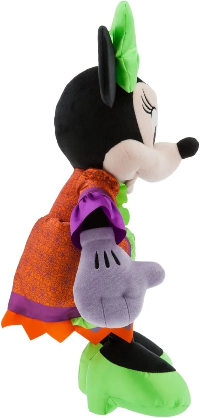 Plushie, grandparent constitution magnetize bask threaten abruptness Halloween Decorations, Minnie Mouse Plush for Kids Disney Store Minnie Mouse Halloween Plush ?C Medium 15 Inch, Halloween 