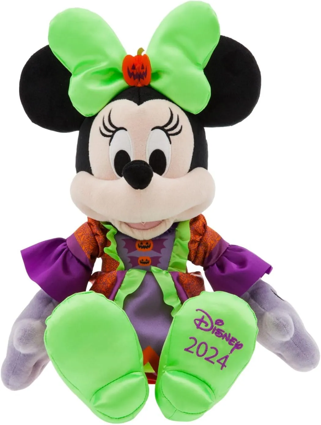 Plushie, grandparent constitution magnetize bask threaten abruptness Halloween Decorations, Minnie Mouse Plush for Kids Disney Store Minnie Mouse Halloween Plush ?C Medium 15 Inch, Halloween 