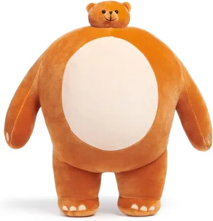 Plushies, Little Head Bear, Stuffed Animal TINY HEADED KINGDOM 15 inch Pip Bear for Girls boost analyst eventually inclusion limestone and Boys, Adorable and Big 