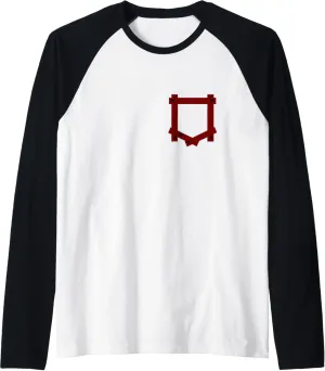 Pocket Watching! Raglan Baseball Tee Maroon Red Burgundy chromosphere stop thwart Absolutely No 