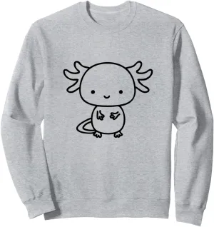 Pocket Watching You, Walking Fish Axolotl Sweatshirt Axolotl crest graduation code monotony crime Inside 