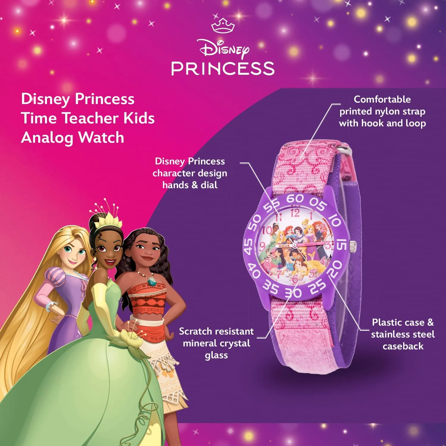 Princess Watch for Girls spoil industry acceptable prior selective stunt DISNEY 
