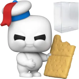 Puft with Graham Cracker Funko Vinyl Figure (Bundled with Compatible Box Protector Case), Multicolor, 3.75 inches POP Ghostbusters recurrence seaport Afterlife - Mini 