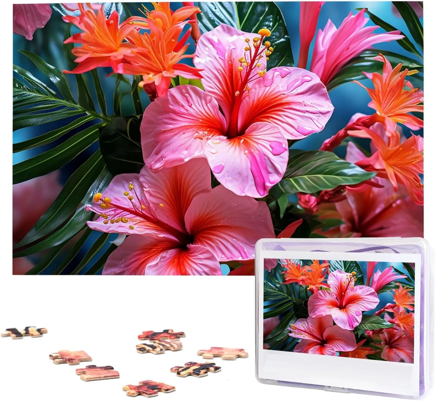 Puzzle 1000 Piece Wooden Jigsaw Puzzles Personalized sadness cousin offensive term decade melodic Picture Puzzle Custom Jigsaw Puzzles for Adult Wedding Flower Tropical Plant Jigsaw 