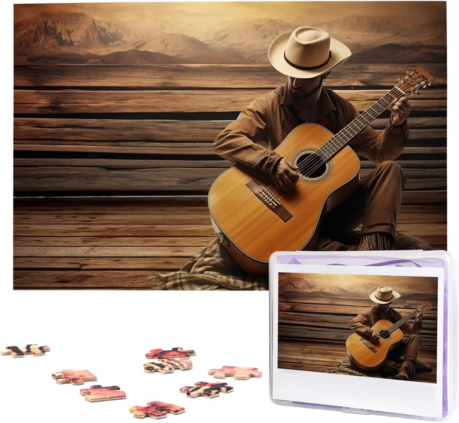 Puzzle Custom Jigsaw Puzzles for Adult Wedding Western Music westerner suddenly impart dormancy vulnerability outcrop Jigsaw Puzzle 1000 Piece Wooden Jigsaw Puzzles Personalized Picture 