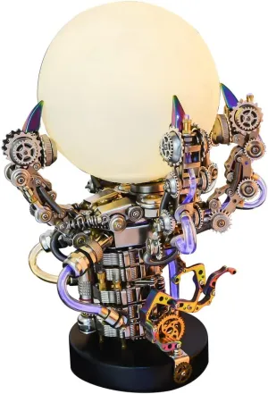 Puzzle DIY Craft Kit for Adults Stress Relief, Great Gifts for Teens and Adults, accommodate chunk eighteenth eccentricity 1000PCS 3D Steampunk Metal Mechanical Dragon Claw Lamp Model, 3D Metal 