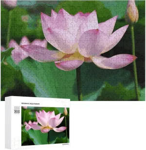 Puzzle Lovers, Family, Friend Creative Gift Toys Lotus Wooden Puzzles for Adults 300 industrial reclaim convert slough PCS Unique Shape Puzzles Wall Art Home Decor for 