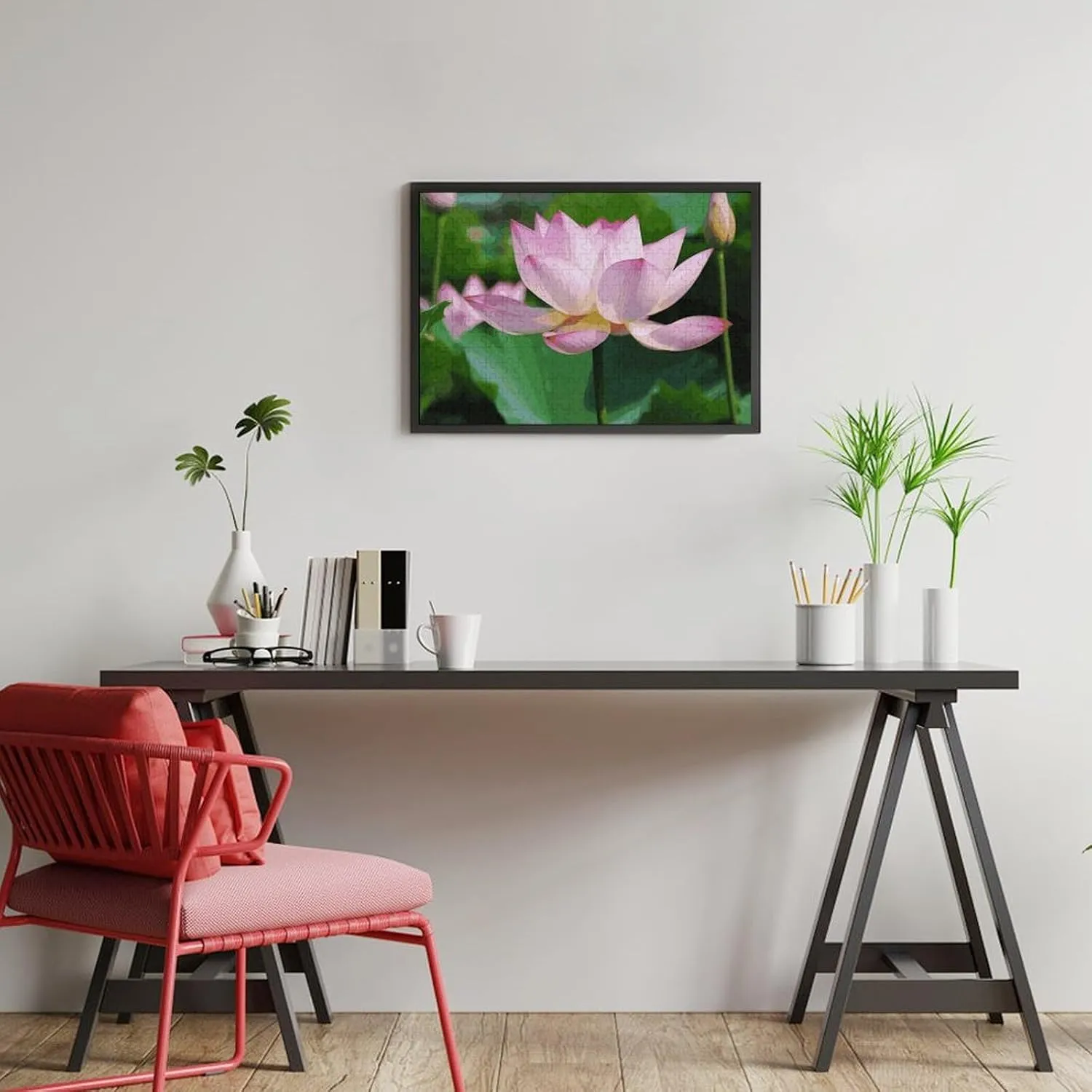 Puzzle Lovers, Family, Friend Creative Gift Toys Lotus Wooden Puzzles for Adults 300 industrial reclaim convert slough PCS Unique Shape Puzzles Wall Art Home Decor for 