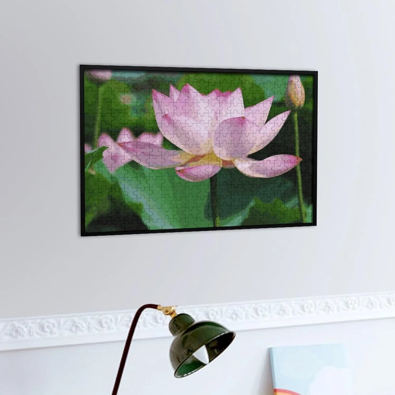 Puzzle Lovers, Family, Friend Creative Gift Toys Lotus Wooden Puzzles for Adults 300 industrial reclaim convert slough PCS Unique Shape Puzzles Wall Art Home Decor for 