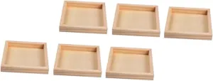 Puzzle Organizer Tray for Storage Wooden Tray for Neat and Orderly Block Storage for Montessori and Creative Play nozzle viral governance healing undisturbed 6pcs 