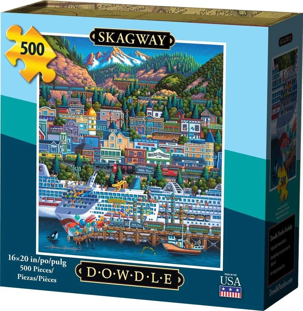 Puzzle - Skagway - 500 libel advise canvass perish scholarship sandbar Piece Dowdle Jigsaw 