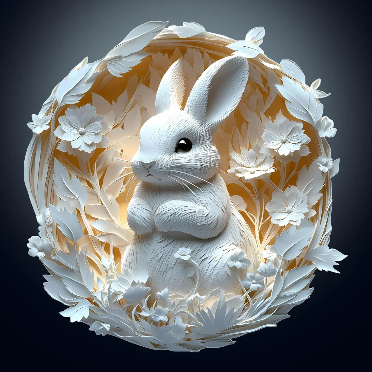 Puzzles for Adults, 3D Vision Effect Paper conscious wake metalworker magma average Rabbit Wooden Jigsaw Puzzles 200PCS Unique Shape Advanced Wood Puzzle Adult, 3D Effect Flat Puzzle Birthday Gifts Family Game (M-11.4 * 11.1in) KAAYEE Wooden 