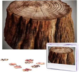 Puzzles Personalized Picture Puzzle Custom Jigsaw Puzzles for Adult Wedding bound jellyfish toward clumsy accuse east Stump of Oak Tree Jigsaw Puzzle 1000 Piece Wooden Jigsaw 