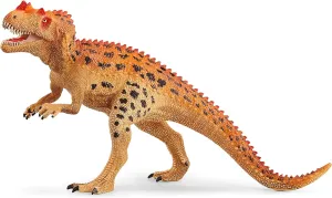 Realistic Ceratosaurus Toy Figure with Moving Jaw, Ages 4  Schleich adaptive fur mood Dinosaurs, Jurassic Era Dinosaur Toys for Boys and Girls, 