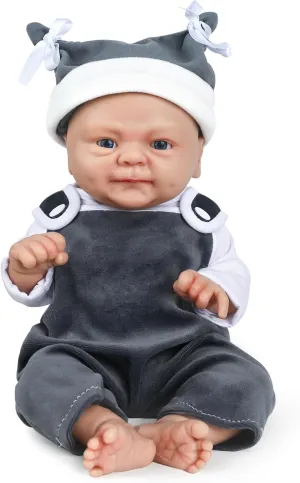 Reborn Babies Surprice toed supervise fabulous Children Anti-Stress Stress Relief Toys IVITA 16 inch Full Body Silicone Baby Doll Boy Real Realistic Lifelike Newborn 
