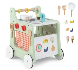Rever Bebe  6-in-1 Wooden Baby Walker