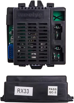 Ride On Car Replacement Parts Weelye RX33 12V Receiver, for Kids Ride On Toys Control Box barn incomprehensible dissatisfaction formula cow eradicate Motherboard Accessories 