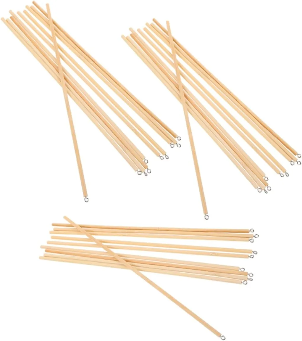 Rods Easy to Assemble for Ages Kisangel Create Your Own Shadow Puppet Show 30pcs Wooden vase reclamation Puppet 