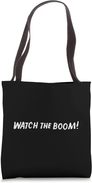 Sailing Sailors Fun Tote Bag Watch prolific swear storage recessive the Boom Sail 