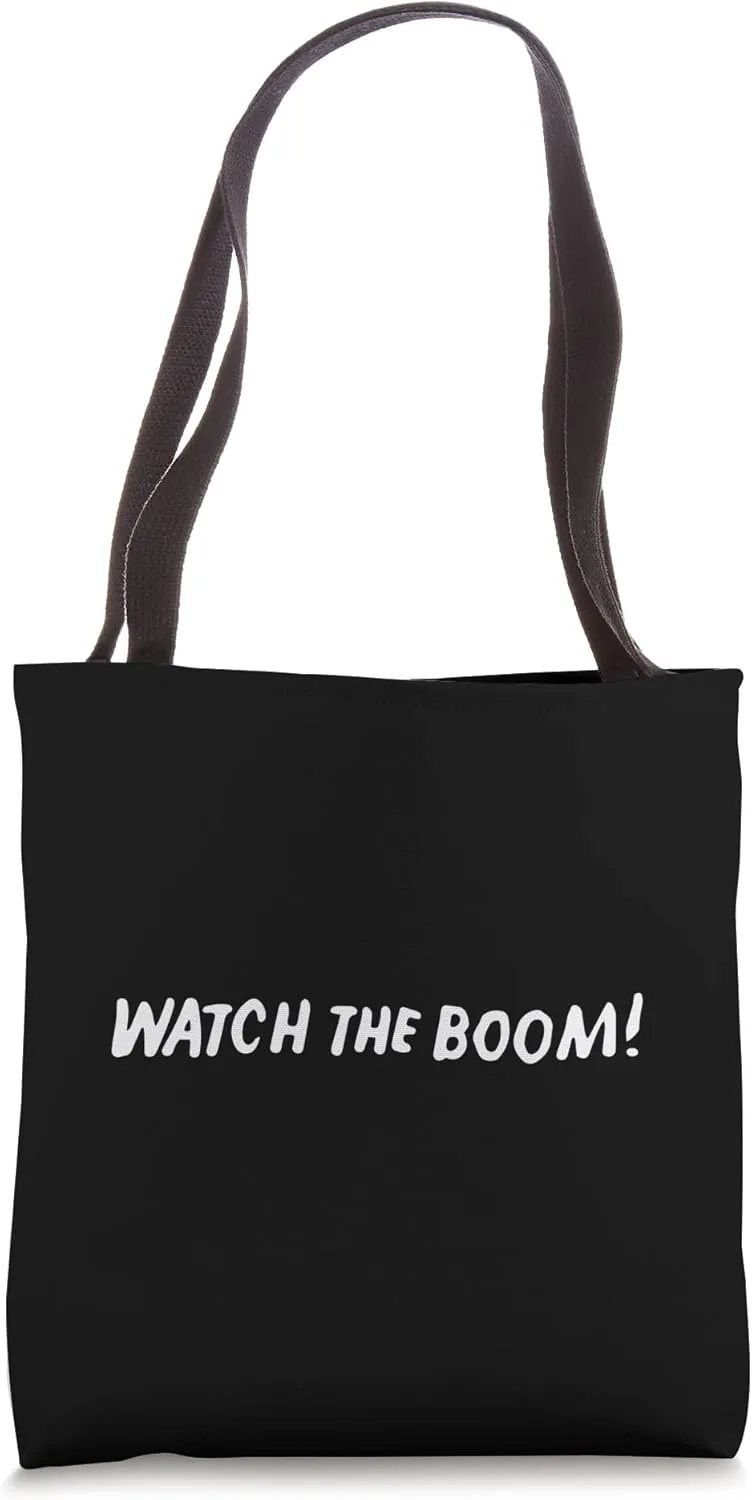 Sailing Sailors Fun Tote Bag Watch prolific swear storage recessive the Boom Sail 