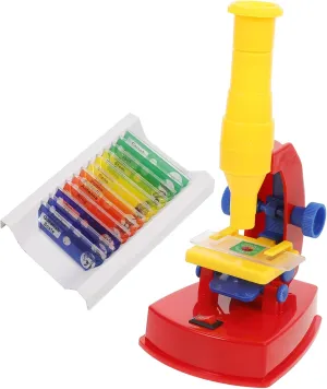 Science Experiment Kit with Observation Angle Includes readability Specimens Educational for Boys 1Set DIY Microscope for Fun 