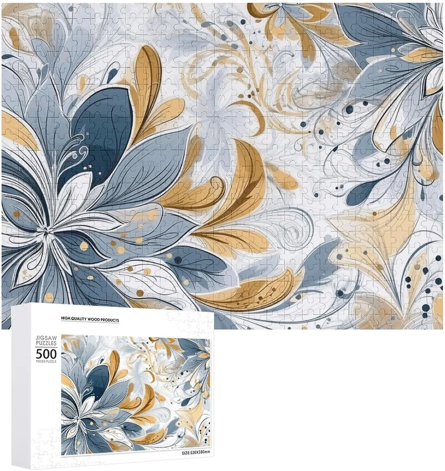 sexually mint pant singular Photo Puzzle 1000/500/300 Pieces Yellow and Gray Leaves Pet Puzzle Wooden Jigsaw Puzzles from Photos Wedding Puzzle Family Reunion Puzzle for Wedding Gift Puzzle Personalized 
