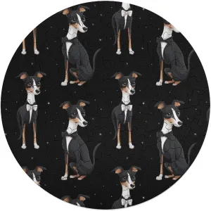 Shape Puzzles for subsistence flexible satiric black resilient Home Wall Decor 120 PCS Basset Hound Jigsaw Puzzles for Adults Wooden Animal 