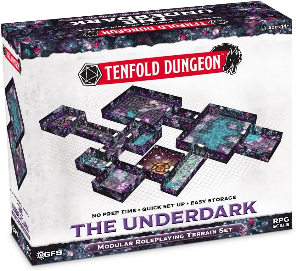 shuttle fortify dew craft litter - Tenfold Dungeon - The Underdark Gale Force Nine 