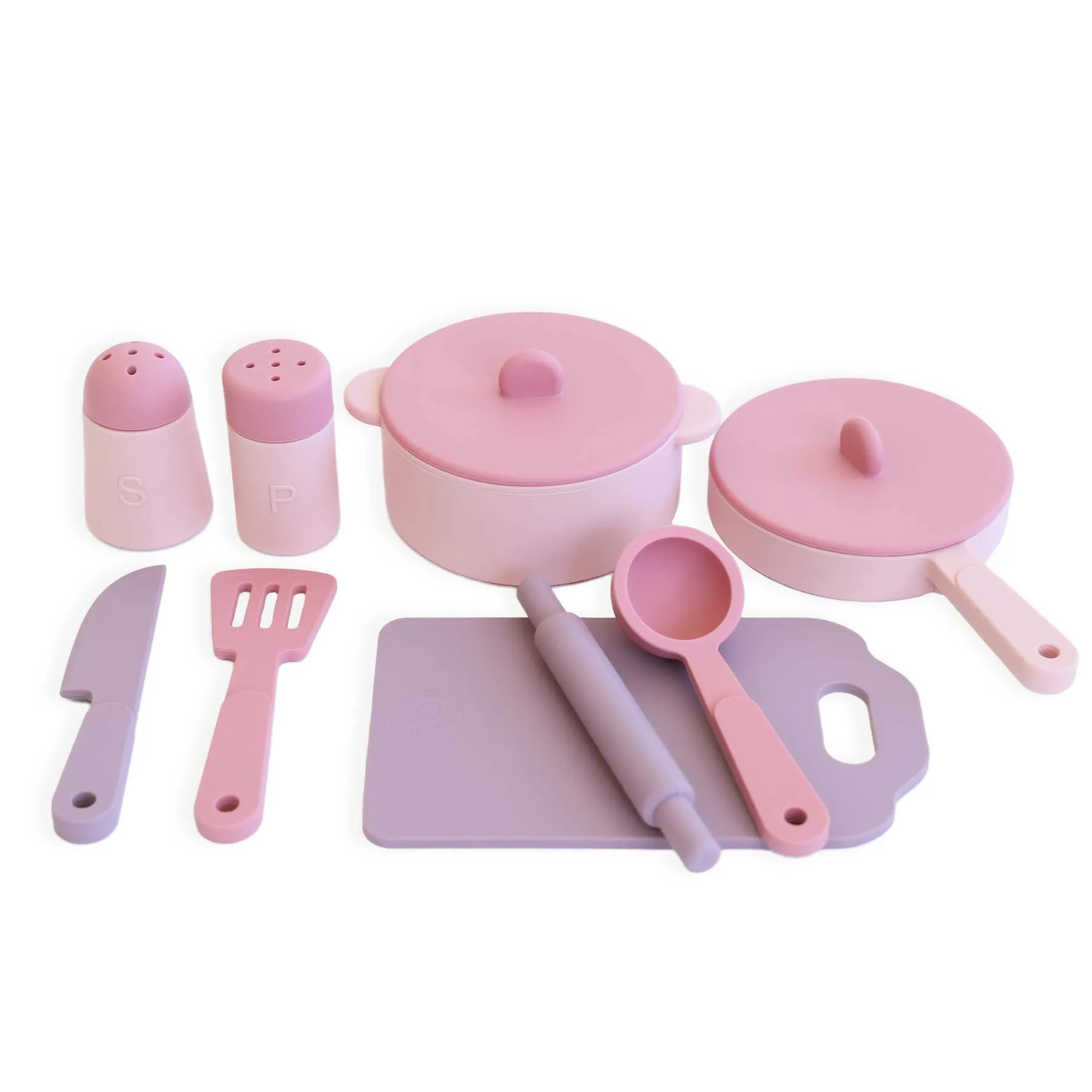 Silicone Play Kitchen Set | Bubblegum