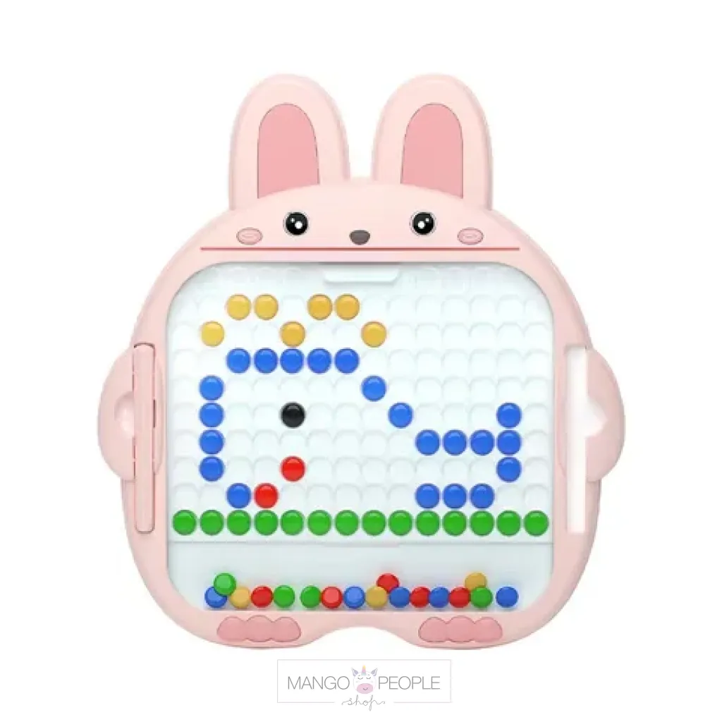 SMALL PORTABLE CUTE RABBIT SHAPED MAGNETIC DRAWING BOARD
