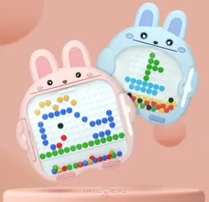 SMALL PORTABLE CUTE RABBIT SHAPED MAGNETIC DRAWING BOARD