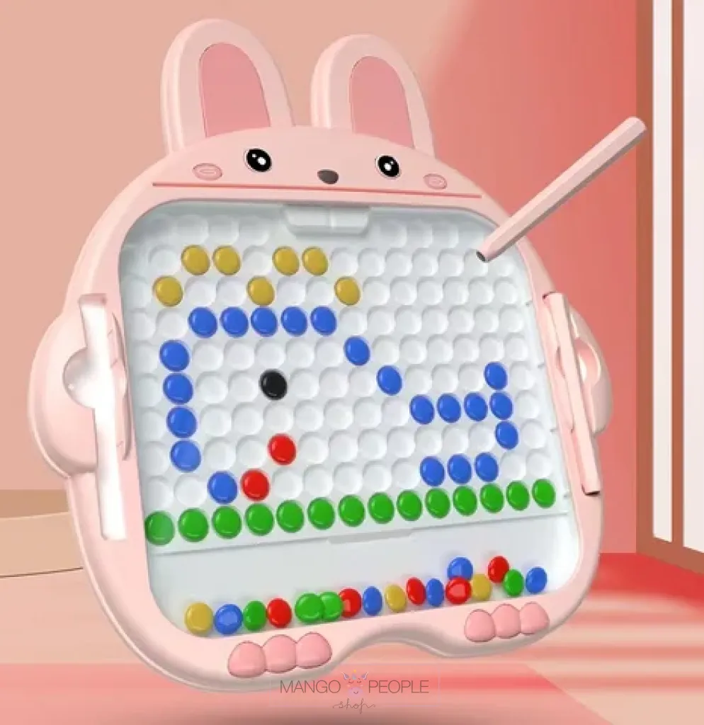 SMALL PORTABLE CUTE RABBIT SHAPED MAGNETIC DRAWING BOARD