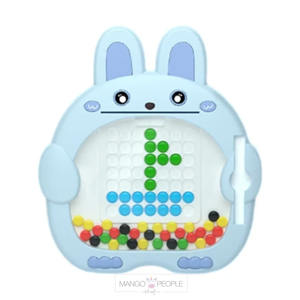 SMALL PORTABLE CUTE RABBIT SHAPED MAGNETIC DRAWING BOARD