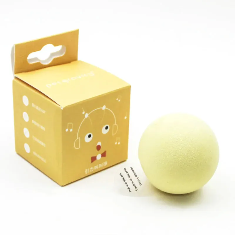 Smart Interactive Cat Toy Ball – Plush Electric Catnip Ball with Touch-Activated Sound for Kitten Training & Play