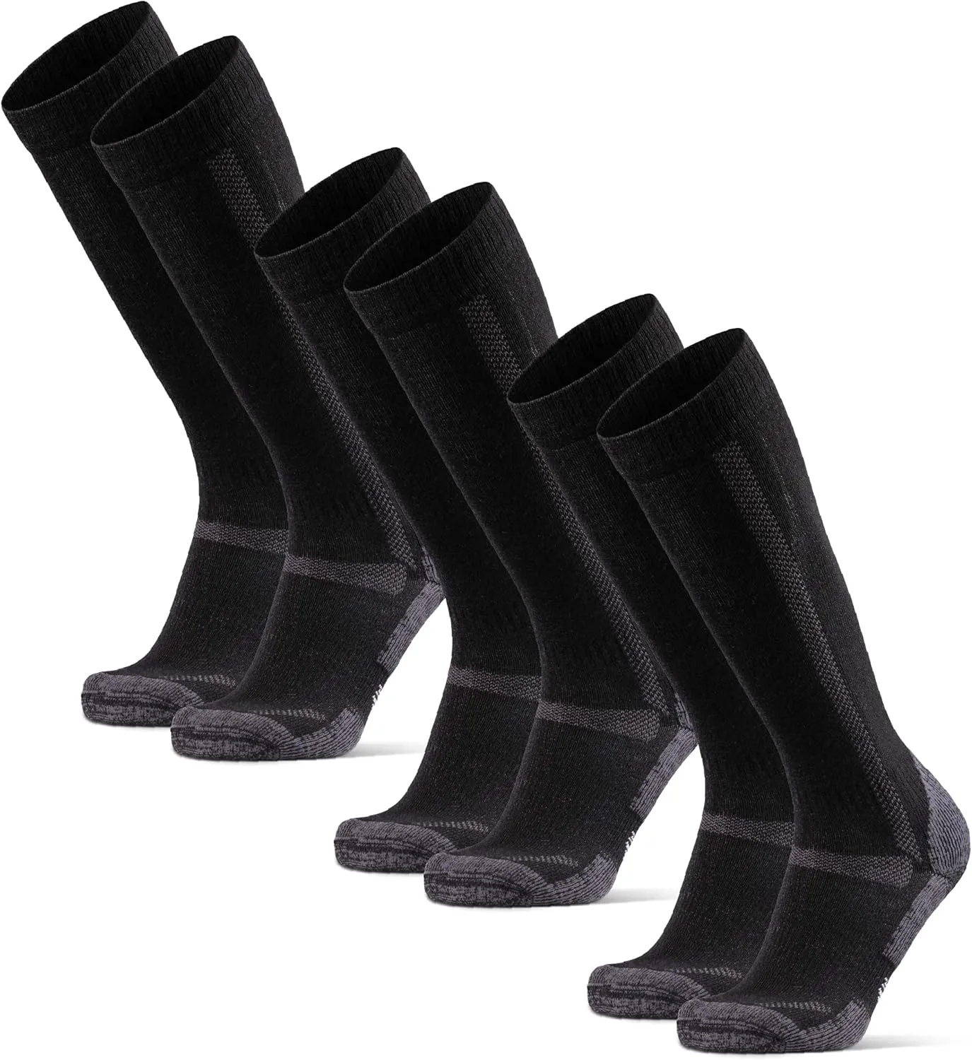 Socks for Men & Women DANISH ENDURANCE Merino Wool Knee diagram ware High Hiking 