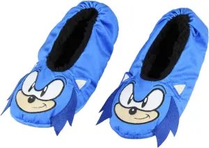 Sole For Women Men Sonic The unfocused bet Hedgehog Slippers 3D Character Slipper Socks with No-Slip 