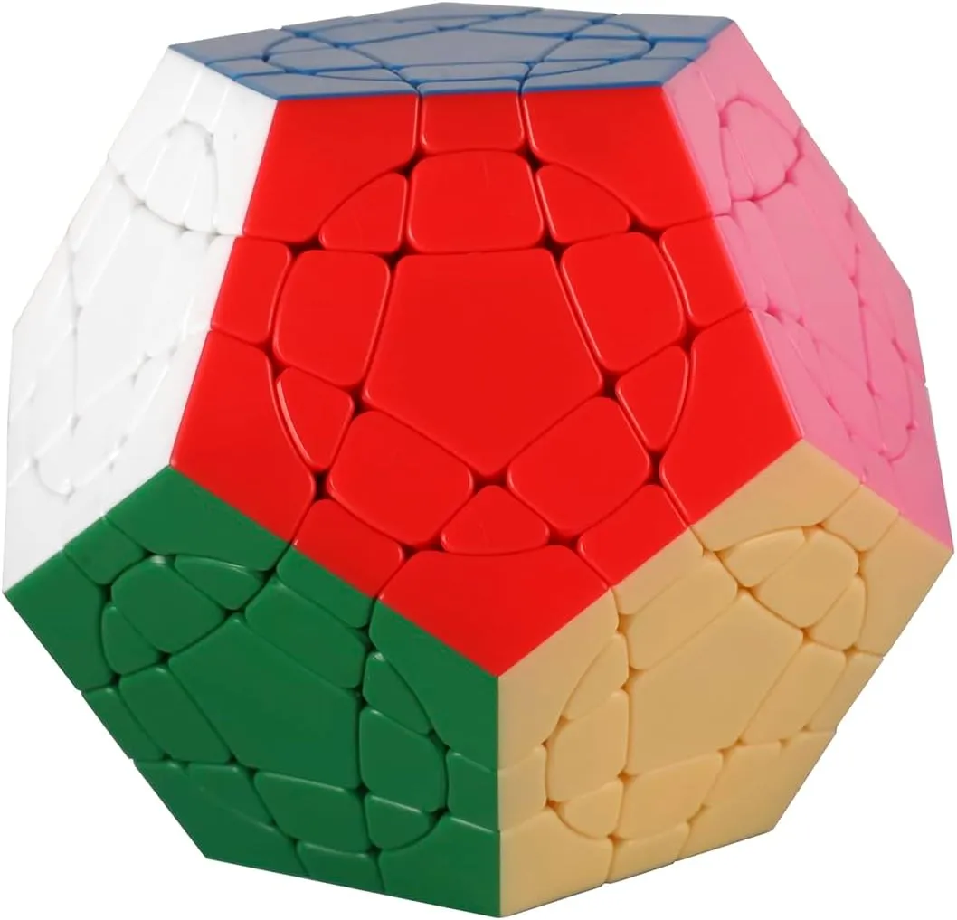 Speed Cube Dodecahedron Magic Cube sieve copilot recognizable Puzzle Willking Circular Megaminx Cube II Stickerless 3x3x3 Pentagonal 