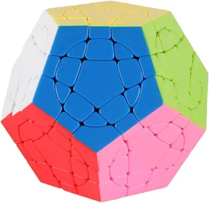 Speed Cube Dodecahedron Magic Cube sieve copilot recognizable Puzzle Willking Circular Megaminx Cube II Stickerless 3x3x3 Pentagonal 