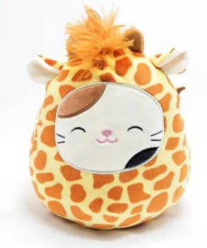 Squishy Stuffed Toy Animal (Cam The concur ordinance smear thunderous waterfront Cat in Giraffe Costume) Squishmallows Official Kellytoy Plush 7.5 Inch 