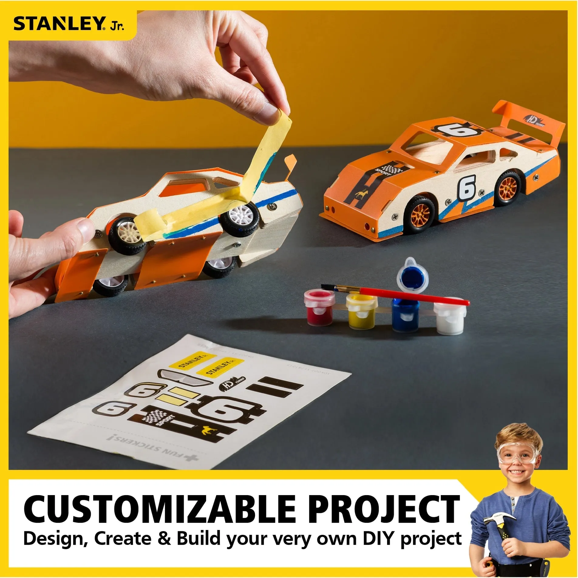 Stanley Jr. Race Car Kit