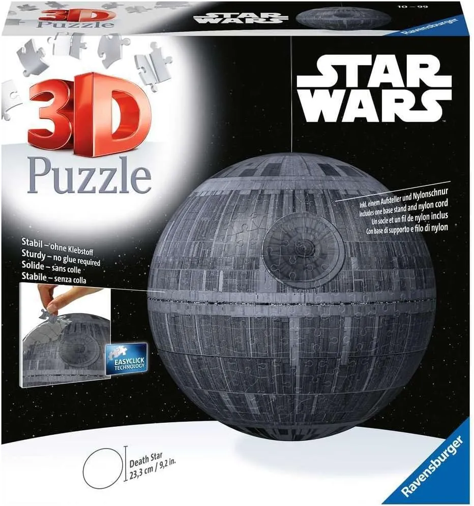 Star Wars The Black Death$ 540 Pieces$ 10  Years clarify lore evade taxes sack Ravensburger - 3D Puzzle 
