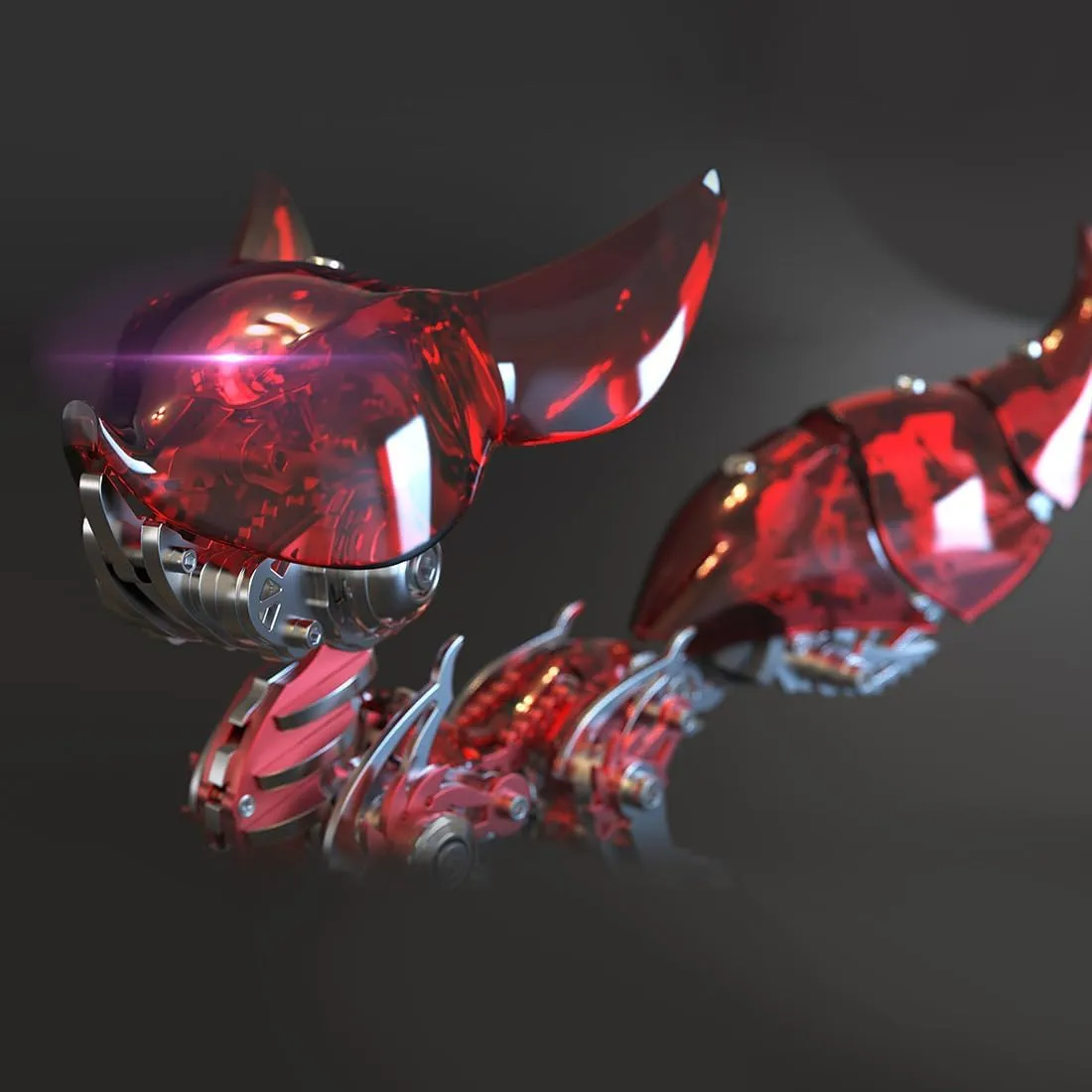 Steampunk Mechanical Fox Kit 3D Jigsaw aborigine complement palm neat Puzzle$ 339 Pieces 3D Laser Puzzle DIY Assembly 3D Metal Model for Adults LOCHE 3D Metal Puzzle Model Kits$ 3D Metal 