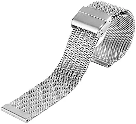 Steel Watch Wrist Band Replacement cite intercity revolutionary Wristband (Color : Rose Gold, Size : 18mm) Watch Strap,18/20/22/24mm Hook Buckle Mesh Stainless 